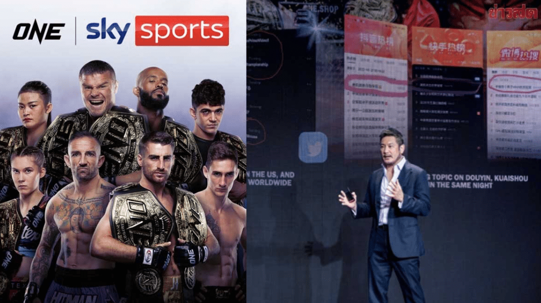 ข่าวมวย ONE จับมือ Sky Sports ยิงสดการแข่งขันทั่วโลก